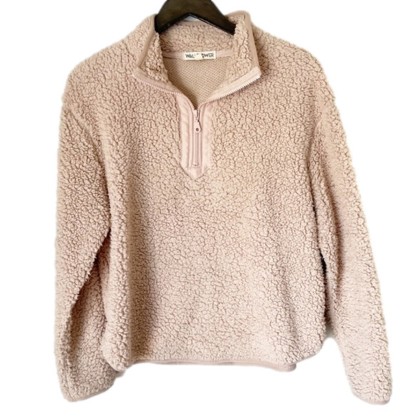 WALLFLOWER Sherpa Sweater Size L - Picture 1 of 3